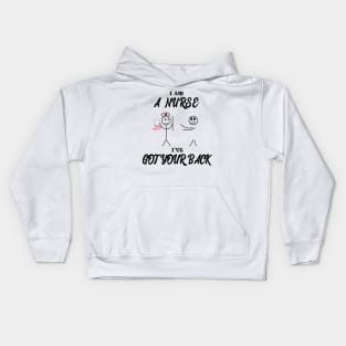 A nurse have got your back Kids Hoodie